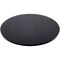 Plymor Black Acrylic Round Standard-Edge Display Base, 7" W x 7" D x 0.25" H